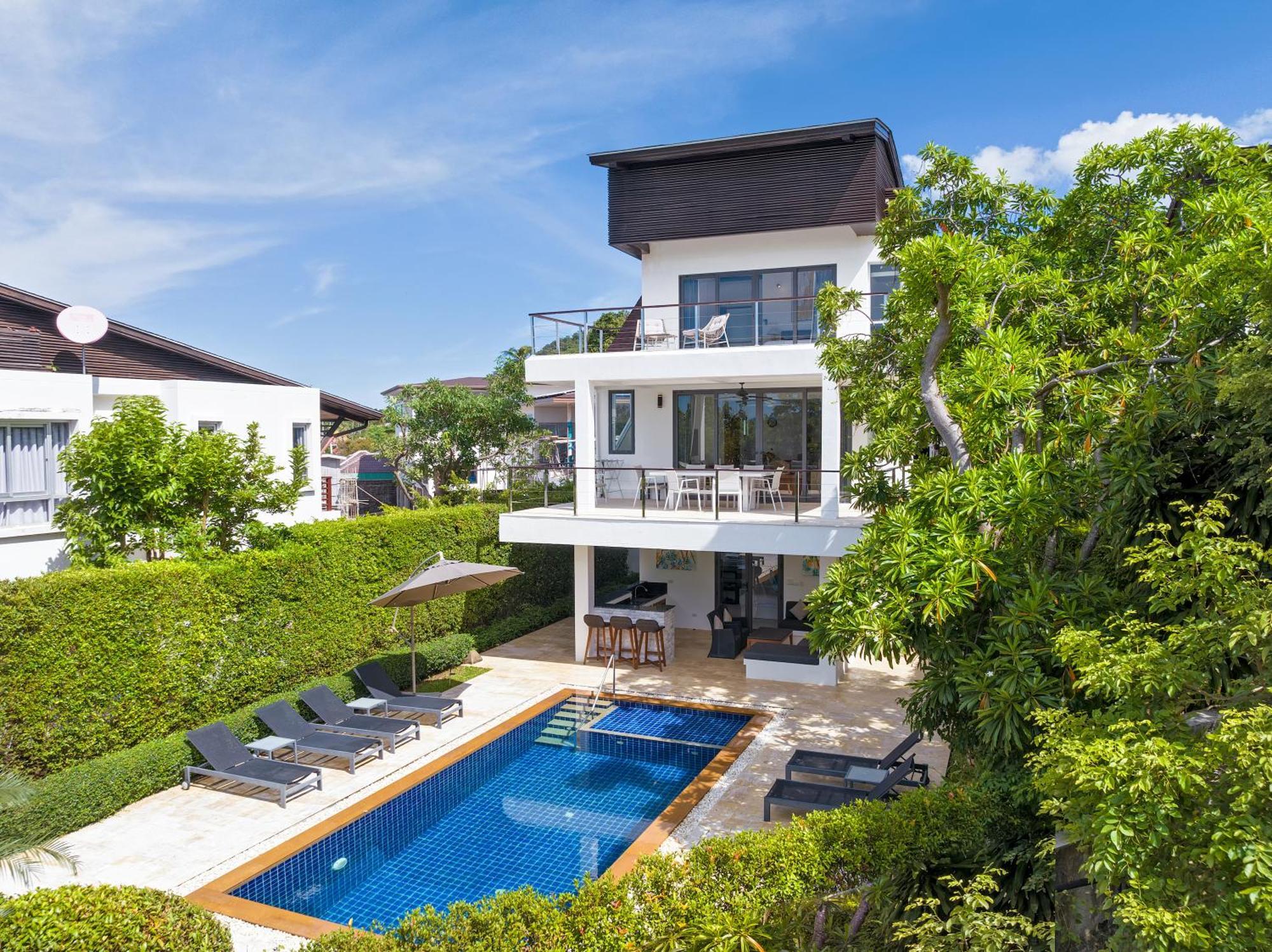 3 Bedroom Luxury 5 Star Seaview Villa Esprit Sdv087-By Samui Dream Villas Bang Rak Beach  Eksteriør bilde